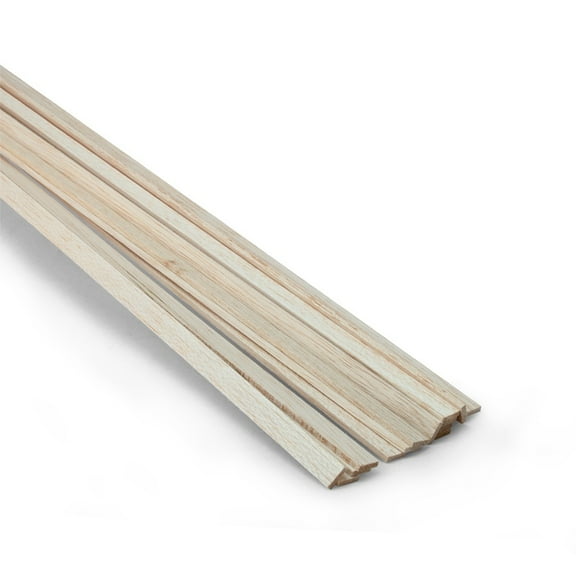 Midwest Products Balsa Wood Strip 36"-1/8"X1/2"