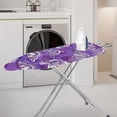 thumbnail image 2 of HELLHERO Ironing Board Cover Elastic Edge Non-Slip Protection Covers, Purple Butterflies, 2 of 5