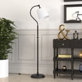 thumbnail image 2 of Evelyn&Zoe Industrial Metal Arc Floor Lamp, 2 of 5