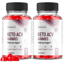 (2 Pack) Max Ketosis Keto ACV Gummies - Supplement for Weight Loss - Energy & Focus Boosting Dietary Supplements for Weight Management & Metabolism - Fat Burn - 120 Gummies