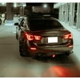 thumbnail image 5 of Universal Fit Smoked Lens 15-LED Rear Bumper Diffuser Rear Fog Pilot Light Kit w/ F1 Style Strobe Brake Feature & Adjustable Add-On Mounting Bracket For Car SUV, 5 of 9