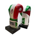 thumbnail image 2 of Invincible Fight Gear Standard Hook and Loop Leather Training Boxing Gloves with Mexican Flag Colors -Ideal for Boxing, Kickboxing, Muay Thai, MMA for Men Women and Kids, 2 of 5