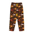 thumbnail image 7 of Fotbe Autumn Forest Small Animals Lazy Women's Pajama Pants,Sleepwear Pants,Pj Bottoms Drawstring And Pockets-XX-Large, 7 of 7
