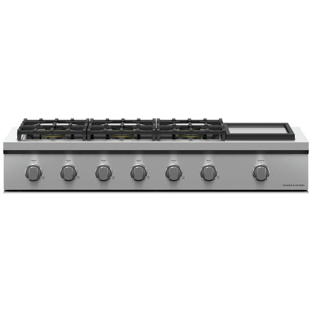 Fisher And Paykel Cpv3486GdN Professional 48" Wide 6 Burner Gas