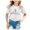 White, variant on Povozer Toddler Baby Girl Back to School T-Shirt Outfit Kindergarten First Grade Short Sleeve T-Shirt First Day of Kindergarten Tops(Black,12-13 Years)