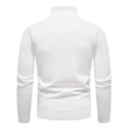thumbnail image 4 of jsaierl Mens Sweater Knit Turtle Neck Slim Fit Pullover Long Sleeve Casual Fall and Winter Solid Sweater Top, 4 of 5