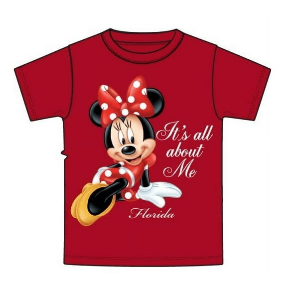 Disney Youth Minnie Mouse "Its all about me" Tee