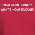 thumbnail image 3 of CafePress - I Had Brain Surgery Dark T Shirt - Men's Classic Graphic Cotton T-Shirt, 3 of 4