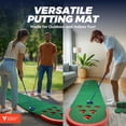 thumbnail image 4 of Juego de putt de golf TOY Life, alfombrilla de 3 m con 2 putters y 2 pelotas, 4 of 9