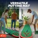 thumbnail image 4 of Juego de putt de golf TOY Life, alfombrilla de 3 m con 2 putters y 2 pelotas, 4 of 9