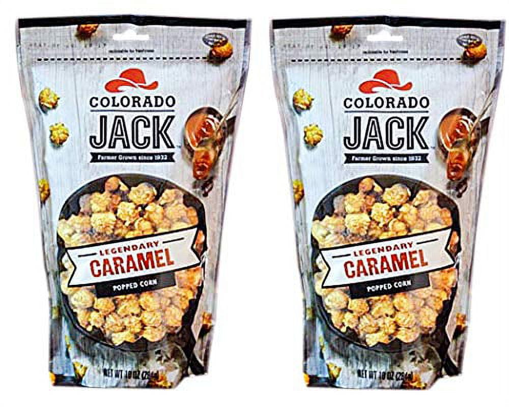 Gourmet Flavored Popcorn Colorado Jack Popped Corn in 5 Legendary