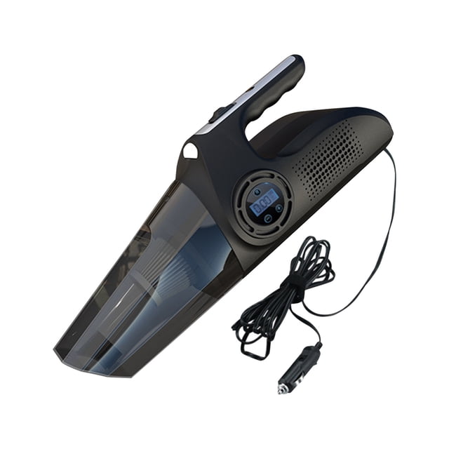 EGNMCR 4-in-1 Handheld Car Vacuum Cleaner, Tire Inflator Compressor Pump Portable Vacuum For Car, Home, Office, 8000Pa Vacuum Cleaner, Pet Hair Vacuum 12V Inflatable quilt