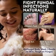 thumbnail image 3 of Antifungal Body Wash | Antifungal Soap with 1% Tolnaftate | Medicated Jock Itch Treatment for Ringworm & Athlete’s Foot | Cooling Effect Menthol Body Wash | Includes Scrubber 16.9 Fl oz, 3 of 8