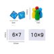 thumbnail image 3 of Multiplication Board Game Math Counting Table Game with Dice and Flash Cards Toy Gifts (1 set), 3 of 4