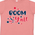 thumbnail image 4 of Inktastic 4th of July Boom Y'all with Red White and Blue Stars Boys or Girls Toddler T-Shirt, 4 of 5