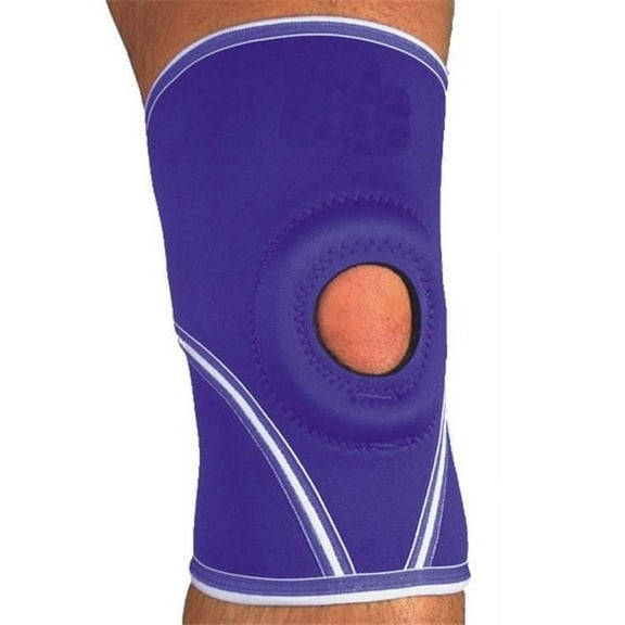 MAXAR Airprene (Breathable Neoprene) Knee Brace - Open Patella  Terrycotton Lining - X-Large