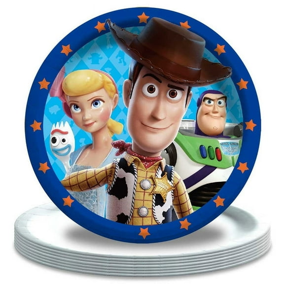 Toy Story Paper Plates Birthday Decorations Party Supplies Tableware Disposable Dinnerware