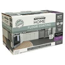 Rust-Oleum HOME Semi-Gloss Deep Tint Base Floor Coating Kit 1 qt