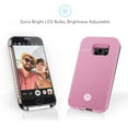 thumbnail image 3 of SereneLife SL301S7PN - Lite-Me Selfie Lighted Smart Case, Phone Protection with Built-in Power Bank & LED Lights (for Samsung Galaxy S7), 3 of 4