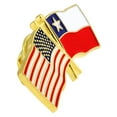 thumbnail image 2 of PinMart's USA and Chile Crossed Friendship Flag Enamel Lapel Pin, 2 of 3
