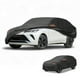 thumbnail image 1 of Funda para auto impermeable para todo clima, protección exterior completa contra el sol y la lluvia, con tiras reflectantes, negra para Toyota Venza, 1 of 5