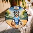 thumbnail image 3 of Happy Father's Day Pitbull Playing Basketball with Best Dad Jersey Stained Glass Suncatcher Terrier Dog Lover Window Hanging Sign Decor - 13006, 3 of 5