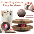 thumbnail image 2 of JUNZHIDAO Kitty Kurlz Cat Toy - Magic Organ Cat Scratching Board, Snufflepaw Accordion for Cats, Interactive Scratch Pad, Foldable Accordion Cat Toy, Recyclable Cat Scratcher with Ball (1Pcs), 2 of 7