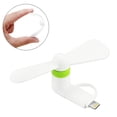 thumbnail image 2 of Reiko Mini Fan 2-in-1 for iPhone/ iPad & Android in White, 2 of 3