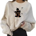 thumbnail image 1 of Sudaderas de acción de gracias calabaza otoño halloween sudaderas suéter Khaki 3XL Yuyangstore Sudaderas, 1 of 6