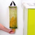 thumbnail image 3 of Soporte para bolsa de comestibles para el hogar, dispensador de soporte de bolsa de plástico para montaje en pared, almacenamiento colgante, Almacenamiento y organización del hogar Amarillo Inteprter JJ17820-01B, 3 of 6