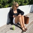 thumbnail image 3 of Cushionaire Java Casual Womens Jelly Flats with Adjustable Strap, Closed Toe Mary Janes Mule Design, Waterproof Jelly Sandals for Women, 3 of 23