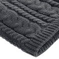 thumbnail image 4 of Plaid Scarf for Women Fall Winter Pashmina Scarves Wraps for Cold Weather Warm Large，Unisex Solid Outdoor Velvet Thicken Couples Knitting Wool Neck Warm Winter Neck Gaiters, 4 of 4