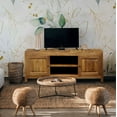 thumbnail image 2 of Waxed Teak Wood Santa Barbara Media Center with 2 Drawers, 2 Shelves, 2 of 5