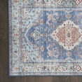 thumbnail image 4 of Nourison Fulton Vintage Blue 1'10" x 5' Area Rug (2x5), 4 of 7