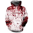 thumbnail image 3 of Nueva sudadera con capucha unisex estampada con estampado novedoso en 3D, sudadera con capucha y bolsillo, ropa de calle holgada y cómoda, 3 of 5