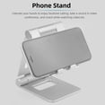 thumbnail image 6 of FUEENIRVA 1Set Foldable Cellphone Stand for Desk with Portable Design for, 6 of 8
