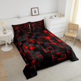 thumbnail image 3 of Juego de Ropa de Cama Feelyou Queen 229x229 cm Diseño Geométrico Claro, 3 of 7