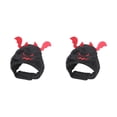 thumbnail image 3 of Xinxinyy Halloween Adjustable Devil Cap For Unique Dress-Up Experience Suitable Black 2Set, 3 of 6