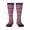 3 Black, variant on Colorful Mexican Stripes Print Compression Socks for Both Men And Women for Running, Travel, Flight, Nurse