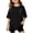 1-Black432, variant on Girls Christian Faith Side Slit T Shirt Casual Graphic O Neck Short Sleeve Tee, Sizes 3-16
