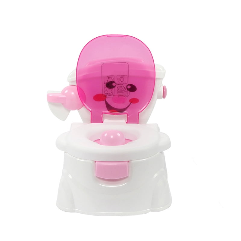 SplashProof Baby Toilet Baby Early Life Training Cute Toilet Chair