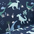 thumbnail image 5 of Ulax Furniture Convertible 2-in-1 Flip Open Kids Loveseat/ Couch/ Sleeper Sofa (Navy Dinosaur), 5 of 10