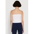 thumbnail image 5 of Women's Ribbed Knit Seamless Tube Top, 5 of 5
