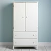 Sauder Harbor View Armoire White Mist