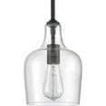 thumbnail image 4 of Modern Farmhouse Pendant Lighting for Kitchen Island Glass Black Pendant Light, 4 of 9