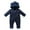 F54-Navy, variant on FYDUU Baby Jumpsuit Hooded Rompers Boys Girls Long Sleeve Zipper Hooded Romper Jumpsuit Onesies Baby Xmas Clothes 0-3 Months