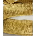 thumbnail image 2 of 1-3/4" Brush Fringe - 6 Yards - Color: Gold, 2 of 3