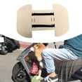 thumbnail image 6 of Miulika Dog Bike Board Footboard Electric Bike Wooden Pedal Carrier Extension Pet Seat Riding Platform Scooter Spare Part Suitable for Outdoor Travel Pet Transportation S, 6 of 9