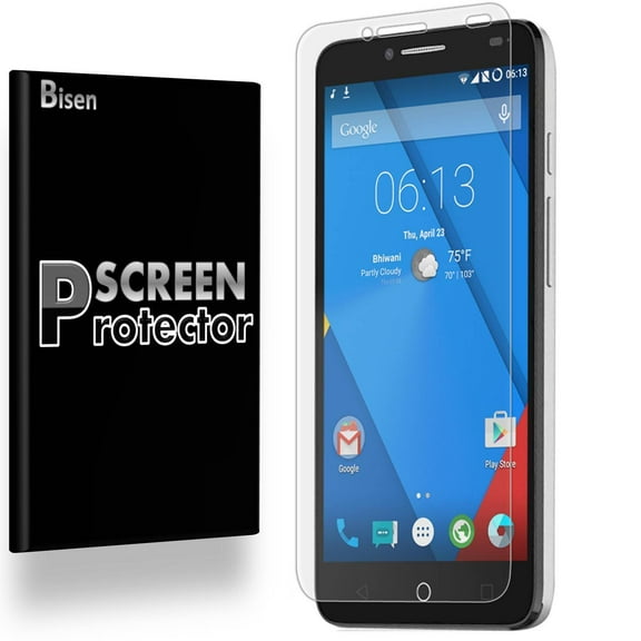 Alcatel OneTouch Fierce XL [4-Pack BISEN] Anti-Glare Matte Screen Protector, Anti-Fingerprint, Anti-Scratch