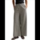 thumbnail image 1 of Pantalones Palazzo de Pierna para Mujer, Cintura Alta, con Cordón, Informales, Holgados, con Bolsillos, para Verano y Otoño. Negro XXL, 1 of 9